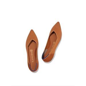 Rothy's The Point Flat II in Amber Textile Size 9